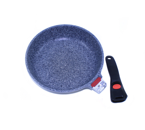 Сковорода для жарки Fissman 28 х 5.8 см La Granite Forte со съемной ручкой