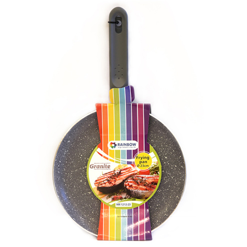 Набор Maestro сковорода блинная Granit+лопатка 23 см Rainbow MR-1212-23