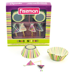 Праздничный набор для выпечки кексов Fissman 5 x 4 см