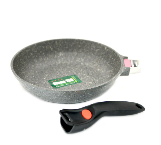 Сковорода для жарки Fissman 24 x 5,6 см La Granite со съемной ручкой