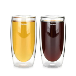 Набор из 2-х стаканов Fissman Frappe с двойными стенками 350 мл