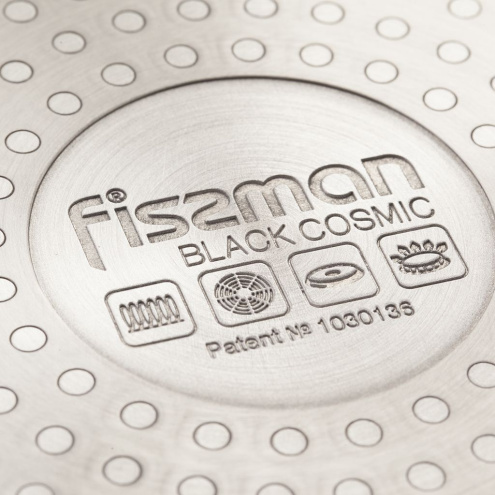 Сковорода для жарки Fissman Black Cosmic 20 x 4,5 см