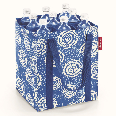 Сумка-органайзер для бутылок Reisenthel Bottlebag batik strong blue