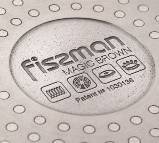 Сотейник Fissman Magic Brown 26 х 6.5 см / 2.85 л со стеклянной крышкой