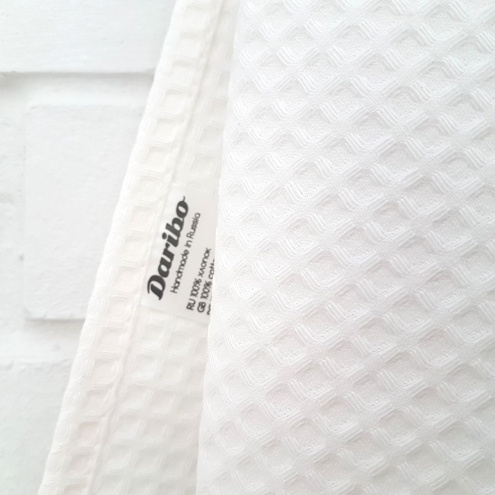 Салфетка для уборки Daribo SuperWaffle White 50x70 см DA78001