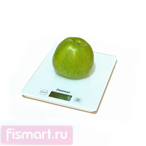 Весы кухонные электронные Fissman 19 х 14 х 1,4 см.